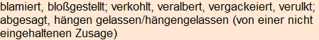 Moment bitte, deutsche Bedeutung nur für angemeldete Benutzer verzögerungsfrei.