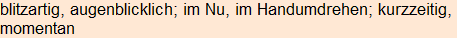 Moment bitte, deutsche Bedeutung nur für angemeldete Benutzer verzögerungsfrei.