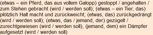 Moment bitte, deutsche Bedeutung nur für angemeldete Benutzer verzögerungsfrei.