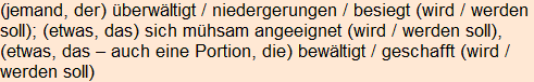 Moment bitte, deutsche Bedeutung nur für angemeldete Benutzer verzögerungsfrei.