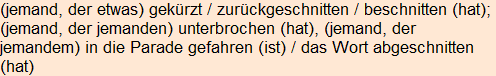 Moment bitte, deutsche Bedeutung nur für angemeldete Benutzer verzögerungsfrei.