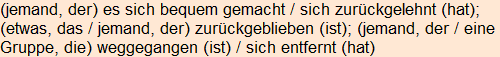 Moment bitte, deutsche Bedeutung nur für angemeldete Benutzer verzögerungsfrei.