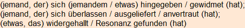 Moment bitte, deutsche Bedeutung nur für angemeldete Benutzer verzögerungsfrei.