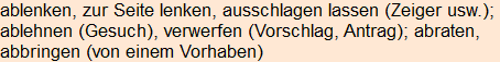 Moment bitte, deutsche Bedeutung nur für angemeldete Benutzer verzögerungsfrei.