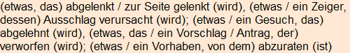 Moment bitte, deutsche Bedeutung nur für angemeldete Benutzer verzögerungsfrei.