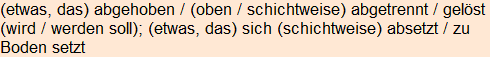 Moment bitte, deutsche Bedeutung nur für angemeldete Benutzer verzögerungsfrei.