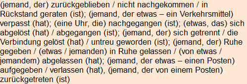 Moment bitte, deutsche Bedeutung nur für angemeldete Benutzer verzögerungsfrei.