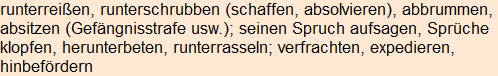 Moment bitte, deutsche Bedeutung nur für angemeldete Benutzer verzögerungsfrei.