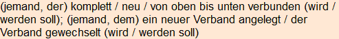 Moment bitte, deutsche Bedeutung nur für angemeldete Benutzer verzögerungsfrei.