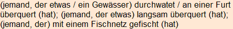 Moment bitte, deutsche Bedeutung nur für angemeldete Benutzer verzögerungsfrei.