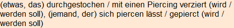 Moment bitte, deutsche Bedeutung nur für angemeldete Benutzer verzögerungsfrei.