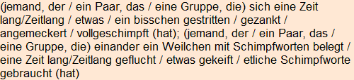 Moment bitte, deutsche Bedeutung nur für angemeldete Benutzer verzögerungsfrei.