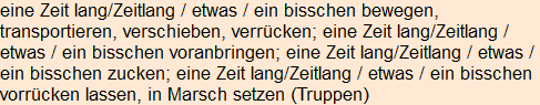 Moment bitte, deutsche Bedeutung nur für angemeldete Benutzer verzögerungsfrei.