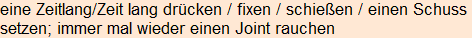 Moment bitte, deutsche Bedeutung nur für angemeldete Benutzer verzögerungsfrei.