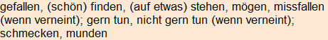 Moment bitte, deutsche Bedeutung nur für angemeldete Benutzer verzögerungsfrei.