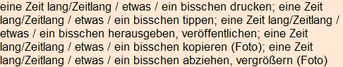 Moment bitte, deutsche Bedeutung nur für angemeldete Benutzer verzögerungsfrei.