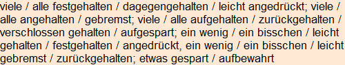 Moment bitte, deutsche Bedeutung nur für angemeldete Benutzer verzögerungsfrei.