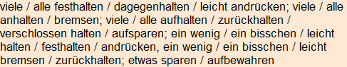 Moment bitte, deutsche Bedeutung nur für angemeldete Benutzer verzögerungsfrei.