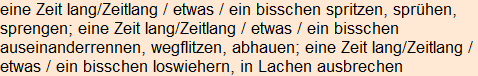 Moment bitte, deutsche Bedeutung nur für angemeldete Benutzer verzögerungsfrei.