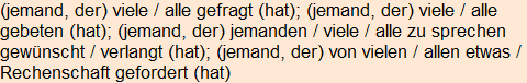 Moment bitte, deutsche Bedeutung nur für angemeldete Benutzer verzögerungsfrei.