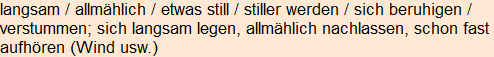 Moment bitte, deutsche Bedeutung nur für angemeldete Benutzer verzögerungsfrei.