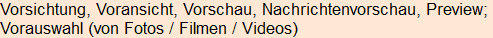 Moment bitte, deutsche Bedeutung nur für angemeldete Benutzer verzögerungsfrei.