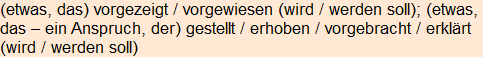 Moment bitte, deutsche Bedeutung nur für angemeldete Benutzer verzögerungsfrei.