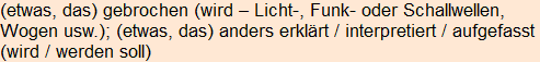 Moment bitte, deutsche Bedeutung nur für angemeldete Benutzer verzögerungsfrei.