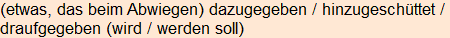 Moment bitte, deutsche Bedeutung nur für angemeldete Benutzer verzögerungsfrei.