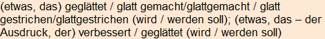 Moment bitte, deutsche Bedeutung nur für angemeldete Benutzer verzögerungsfrei.