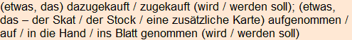 Moment bitte, deutsche Bedeutung nur für angemeldete Benutzer verzögerungsfrei.