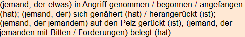 Moment bitte, deutsche Bedeutung nur für angemeldete Benutzer verzögerungsfrei.