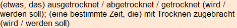 Moment bitte, deutsche Bedeutung nur für angemeldete Benutzer verzögerungsfrei.