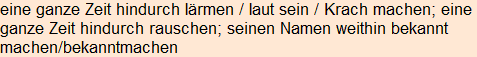 Moment bitte, deutsche Bedeutung nur für angemeldete Benutzer verzögerungsfrei.