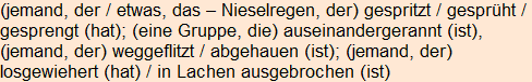 Moment bitte, deutsche Bedeutung nur für angemeldete Benutzer verzögerungsfrei.