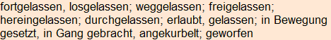 Moment bitte, deutsche Bedeutung nur für angemeldete Benutzer verzögerungsfrei.