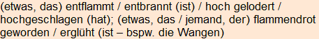 Moment bitte, deutsche Bedeutung nur für angemeldete Benutzer verzögerungsfrei.