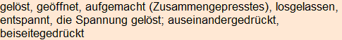 Moment bitte, deutsche Bedeutung nur für angemeldete Benutzer verzögerungsfrei.