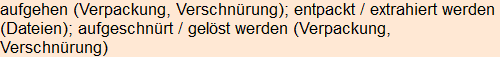 Moment bitte, deutsche Bedeutung nur für angemeldete Benutzer verzögerungsfrei.