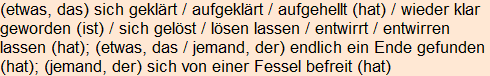 Moment bitte, deutsche Bedeutung nur für angemeldete Benutzer verzögerungsfrei.