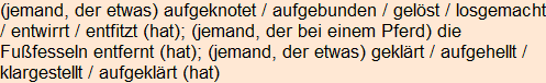 Moment bitte, deutsche Bedeutung nur für angemeldete Benutzer verzögerungsfrei.