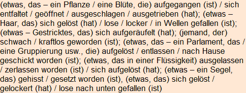 Moment bitte, deutsche Bedeutung nur für angemeldete Benutzer verzögerungsfrei.