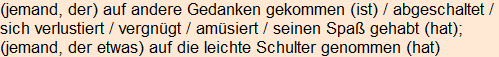 Moment bitte, deutsche Bedeutung nur für angemeldete Benutzer verzögerungsfrei.