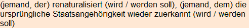 Moment bitte, deutsche Bedeutung nur für angemeldete Benutzer verzögerungsfrei.