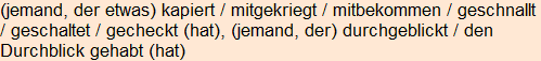 Moment bitte, deutsche Bedeutung nur für angemeldete Benutzer verzögerungsfrei.