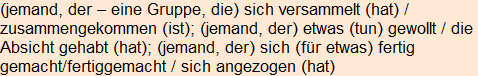 Moment bitte, deutsche Bedeutung nur für angemeldete Benutzer verzögerungsfrei.