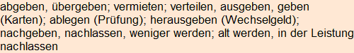 Moment bitte, deutsche Bedeutung nur für angemeldete Benutzer verzögerungsfrei.