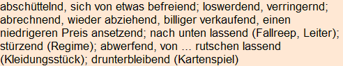 Moment bitte, deutsche Bedeutung nur für angemeldete Benutzer verzögerungsfrei.