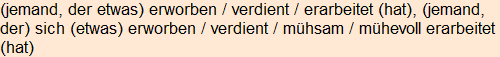 Moment bitte, deutsche Bedeutung nur für angemeldete Benutzer verzögerungsfrei.