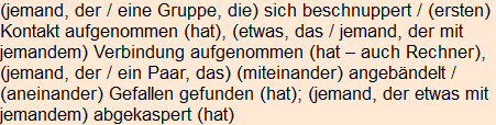 Moment bitte, deutsche Bedeutung nur für angemeldete Benutzer verzögerungsfrei.